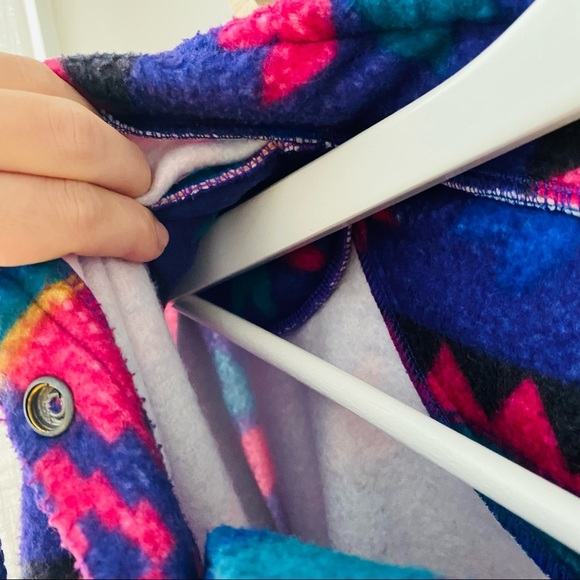 Victoria Sport Vintage 90's Fleece Sweater Sz Large - Picture 5 of 9